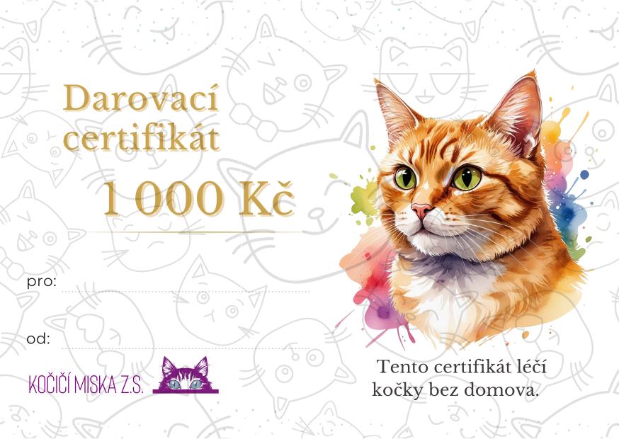 Darovací certifikát
